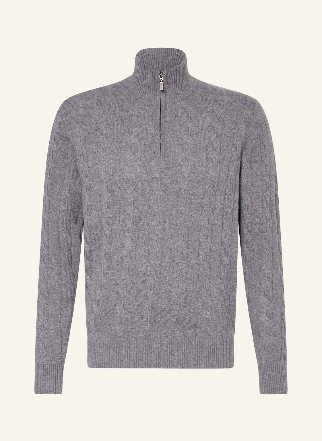 Strokesman's Cashmere-Troyer grau von STROKESMAN'S