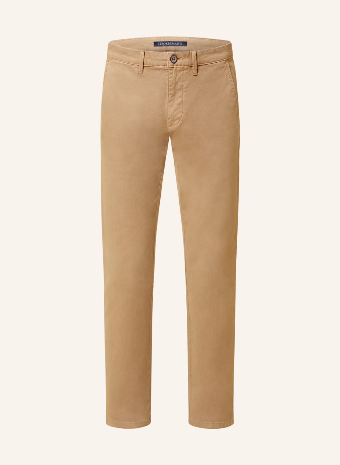 Strokesman's Chino Slim Fit beige von STROKESMAN'S