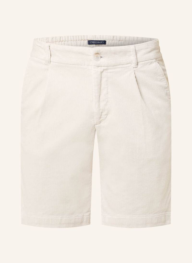 Strokesman's Cordshorts Slim Fit beige von STROKESMAN'S