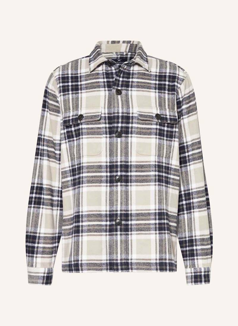 Strokesman's Flanell-Overshirt grau von STROKESMAN'S