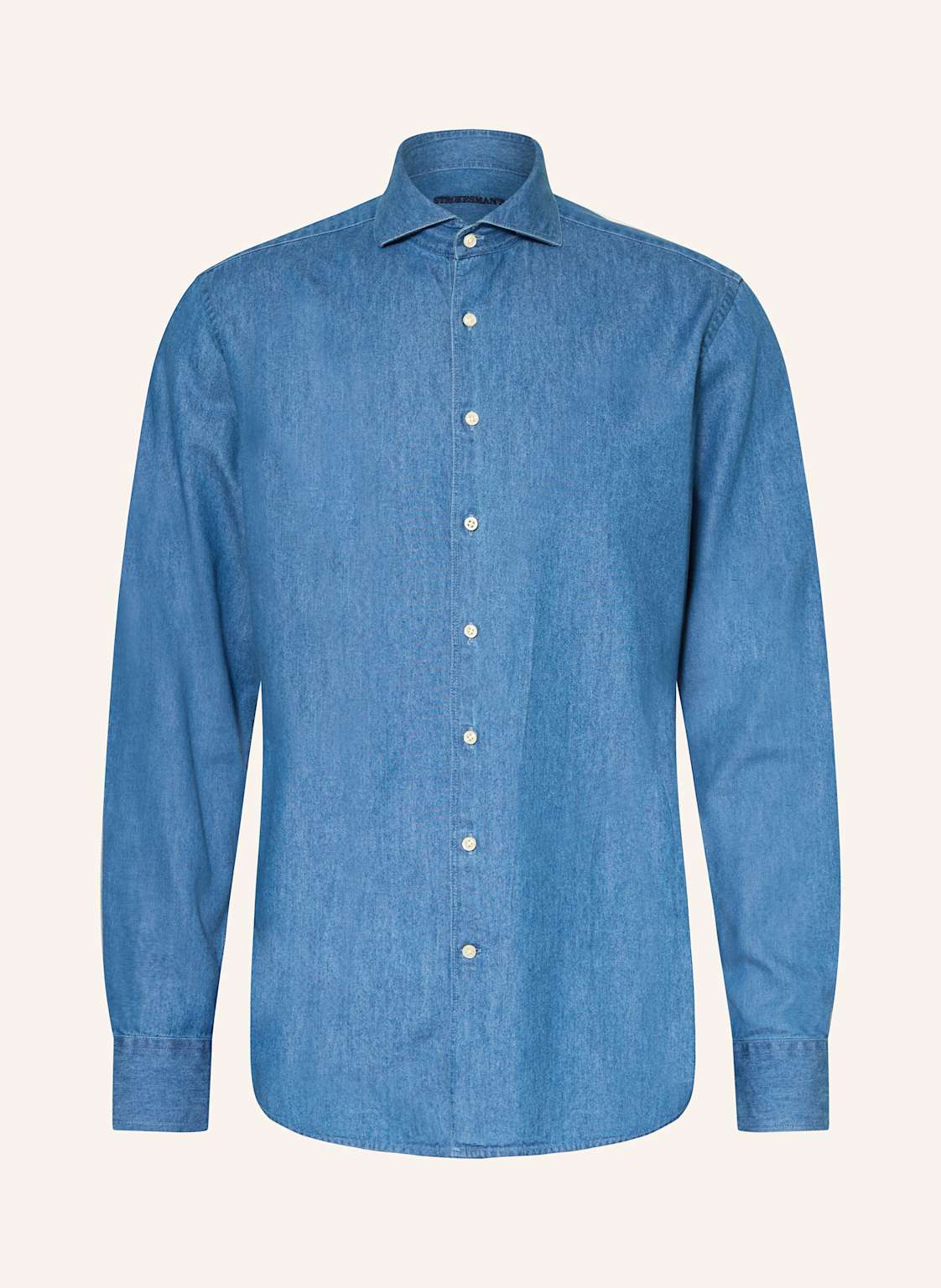 Strokesman's Hemd Regular Fit In Jeansoptik blau Strokesman's Hemd Regular Fit In Jeansoptik blau von STROKESMAN'S