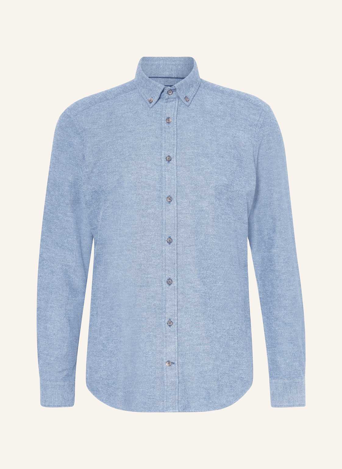 Strokesman's Hemd Regular Fit blau von STROKESMAN'S