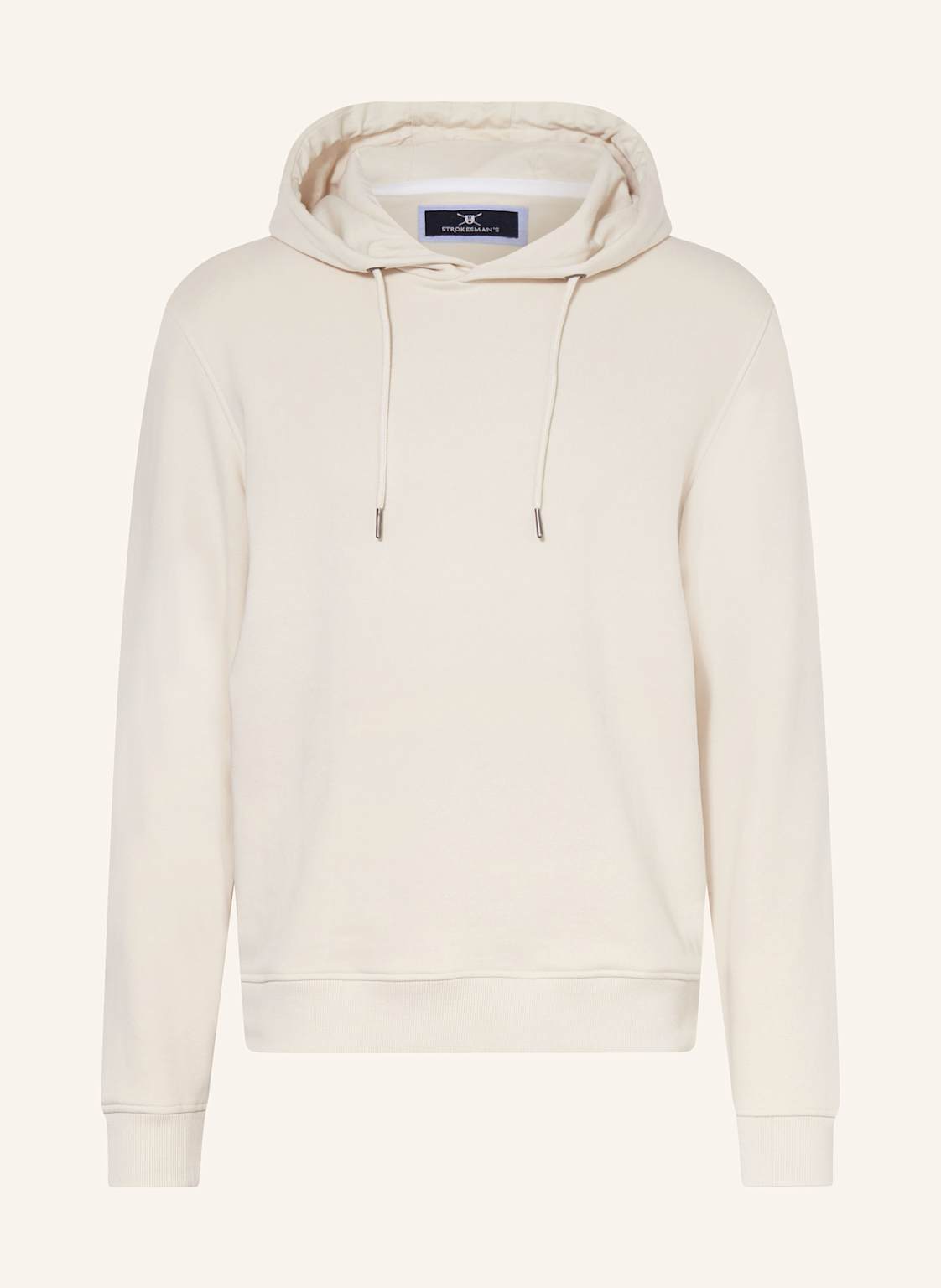 Strokesman's Hoodie beige von STROKESMAN'S