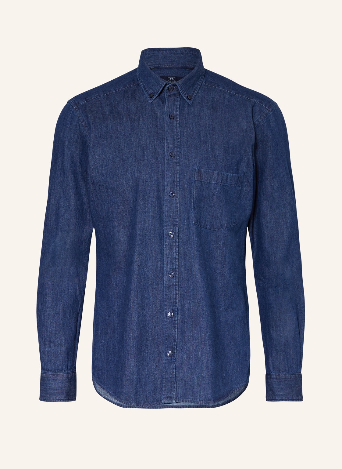 Strokesman's Jeanshemd Regular Fit blau von STROKESMAN'S