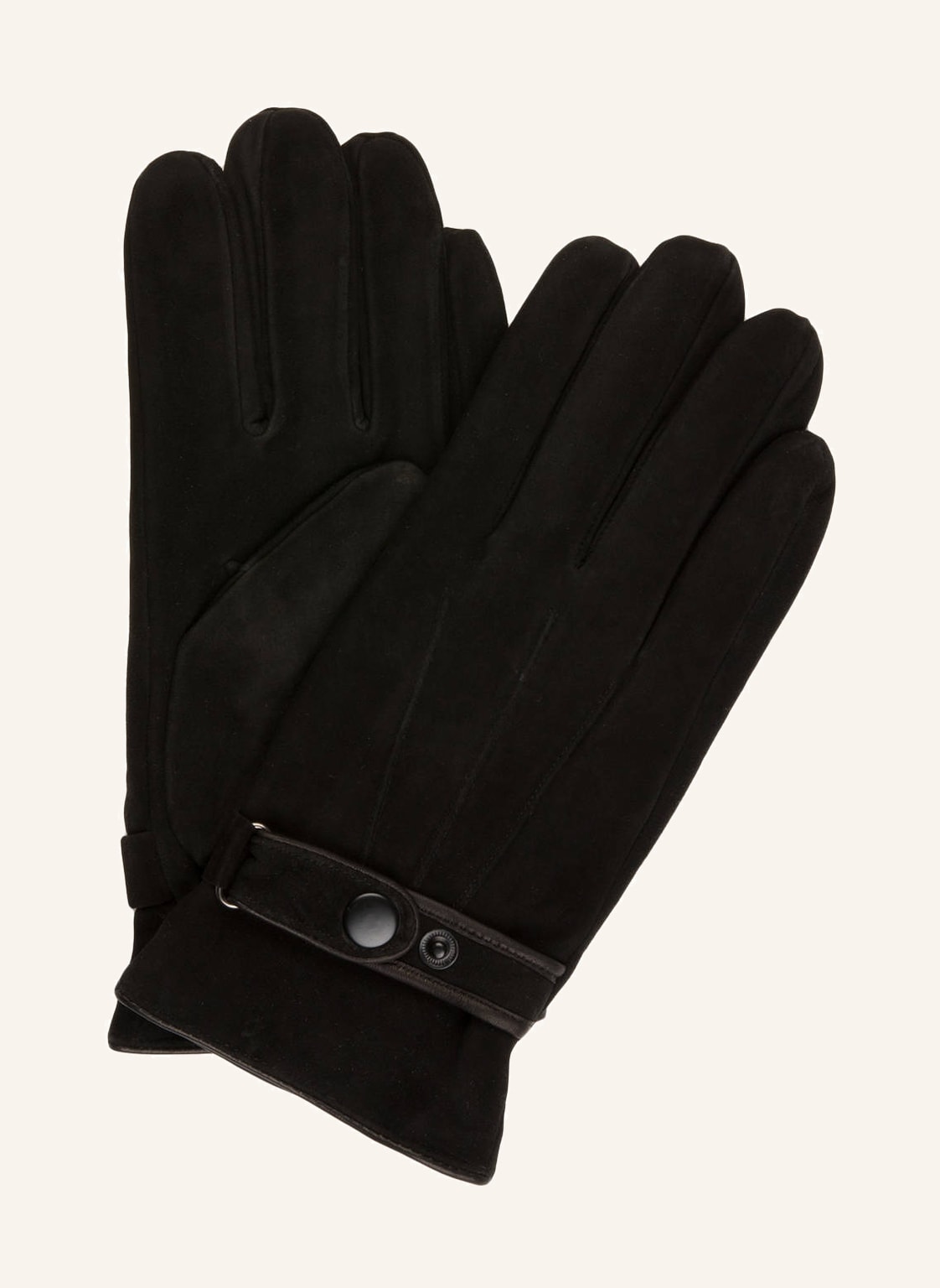 Strokesman's Lederhandschuhe schwarz Strokesman's Lederhandschuhe schwarz von STROKESMAN'S