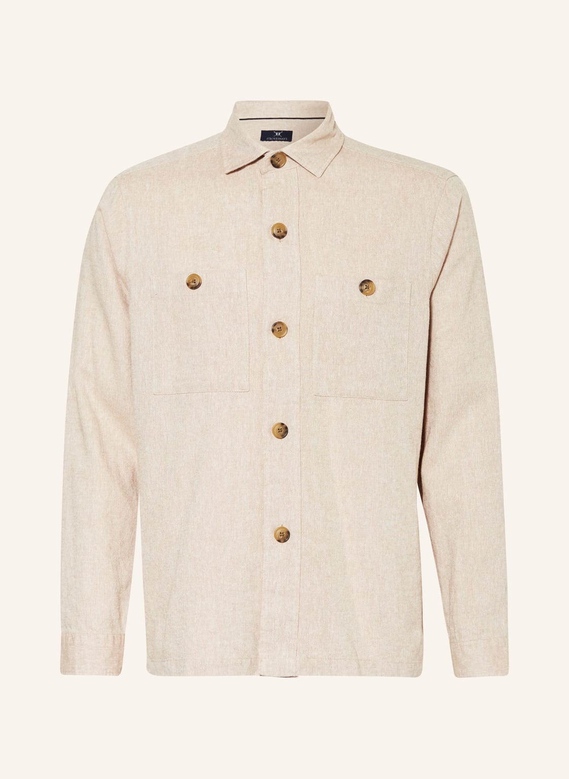 Strokesman's Overjacket Mit Leinen beige Strokesman's Overjacket Mit Leinen beige von STROKESMAN'S