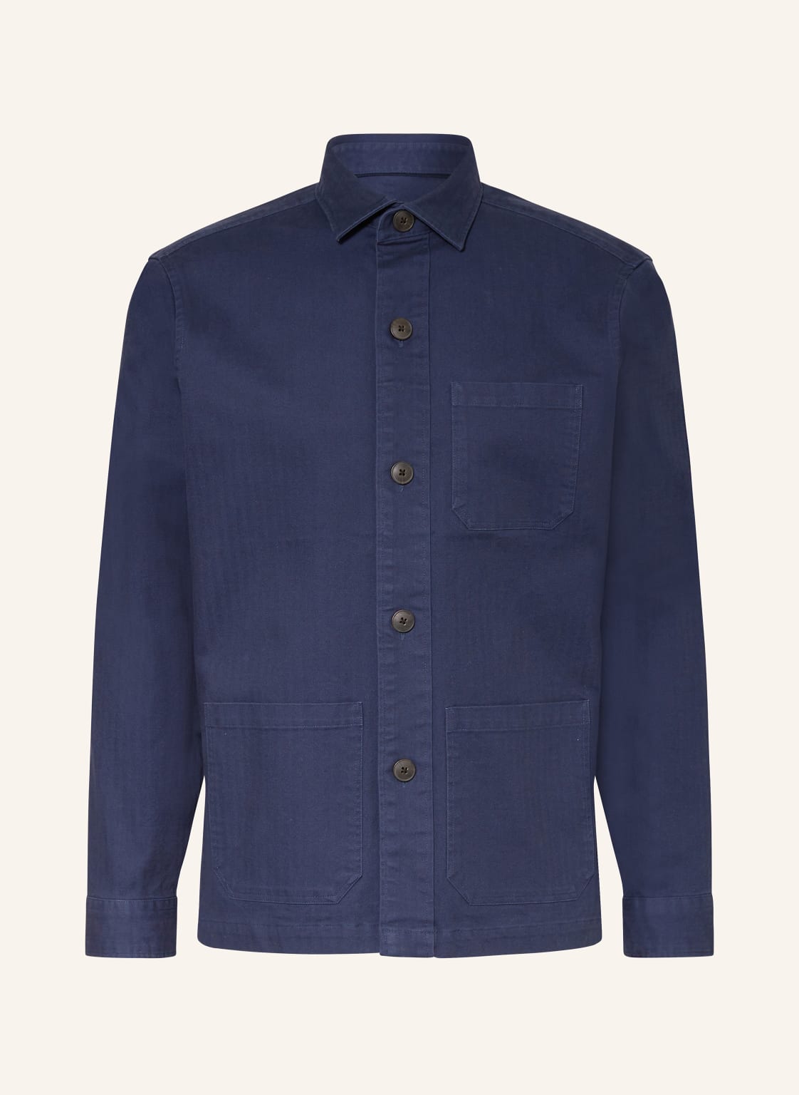 Strokesman's Overjacket blau von STROKESMAN'S