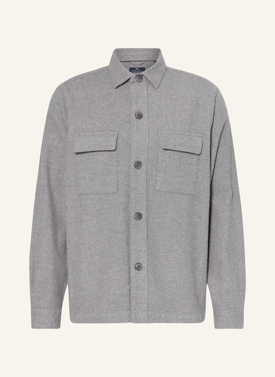 Strokesman's Overshirt grau Strokesman's Overshirt grau von STROKESMAN'S