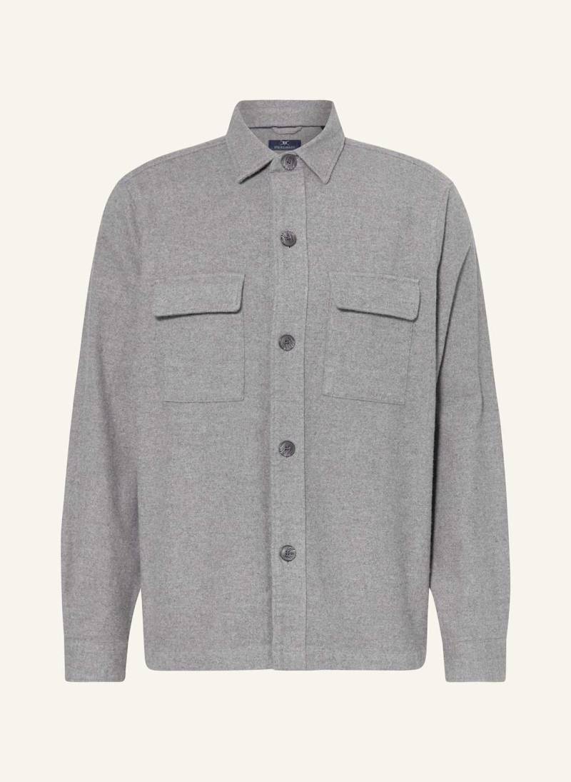 Strokesman's Overshirt grau von STROKESMAN'S