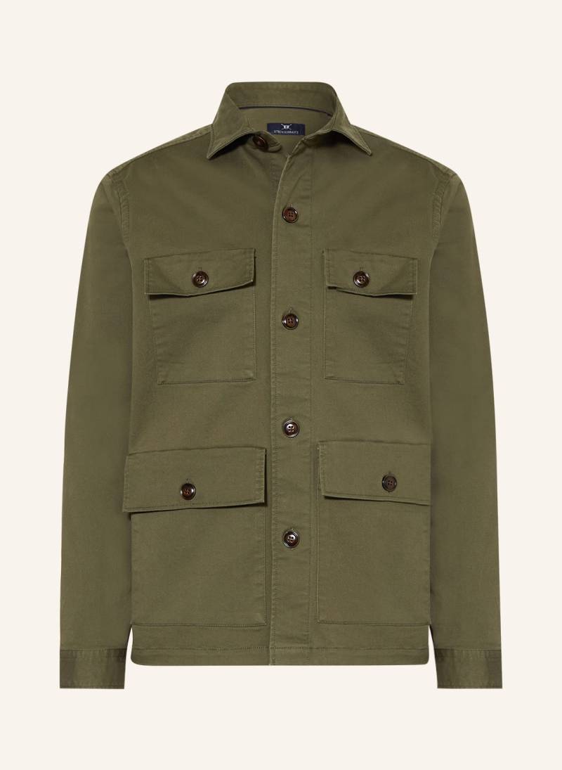 Strokesman's Overshirt gruen von STROKESMAN'S