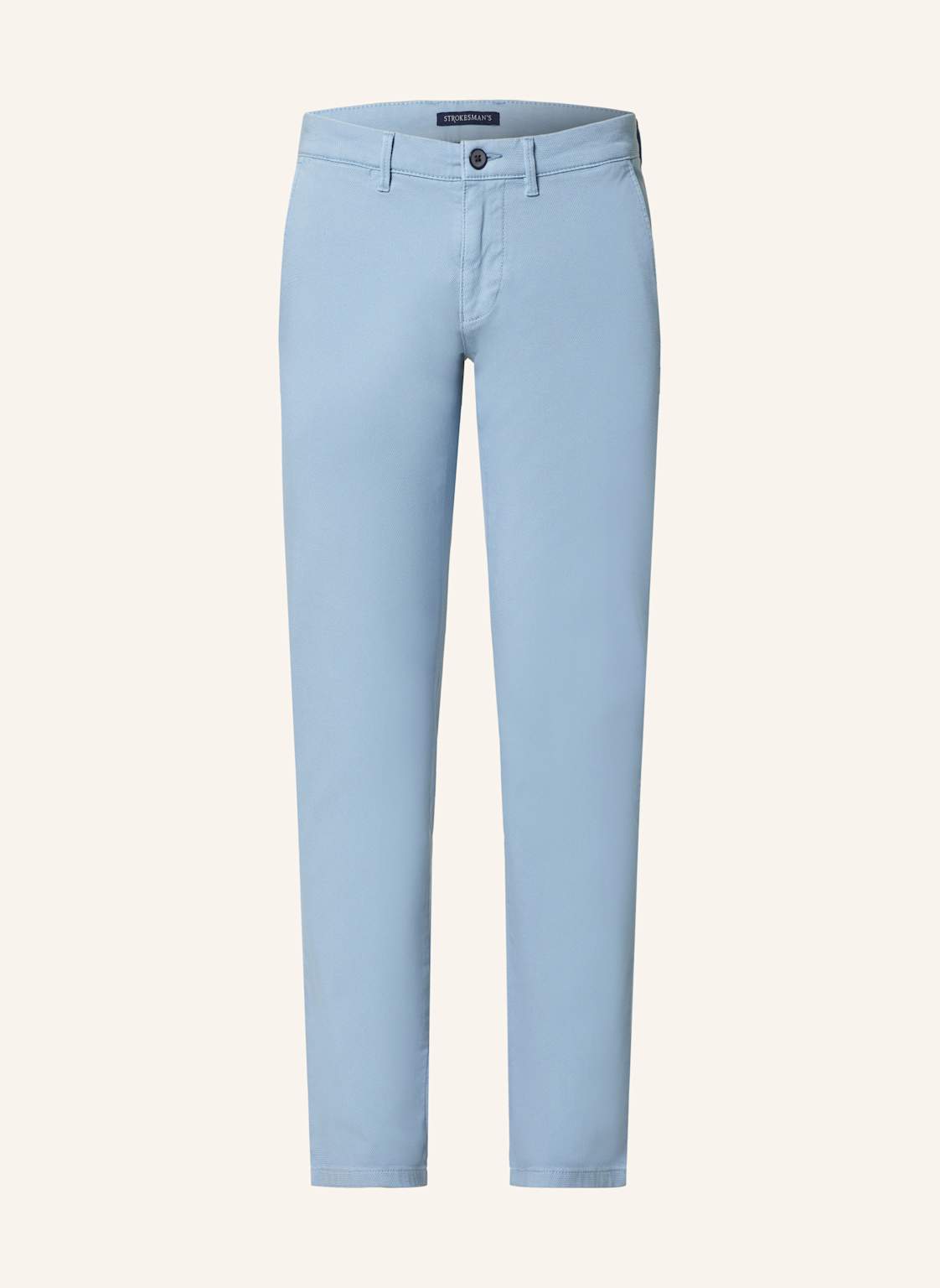 Strokesman's Piqué-Chino Slim Fit blau Strokesman's Piqué-Chino Slim Fit blau von STROKESMAN'S