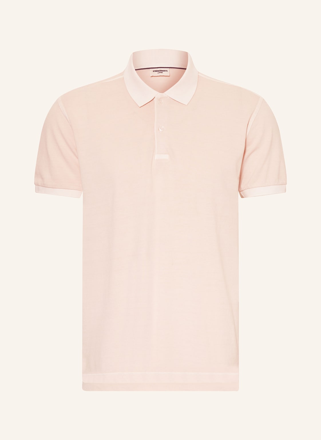 Strokesman's Piqué-Poloshirt beige von STROKESMAN'S