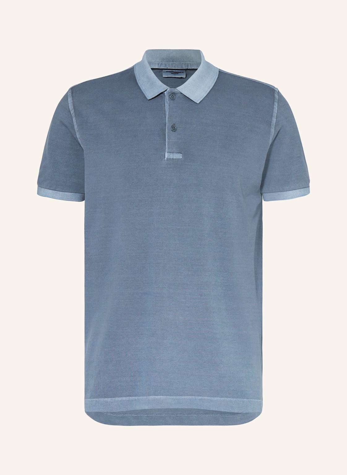 Strokesman's Piqué-Poloshirt blau von STROKESMAN'S