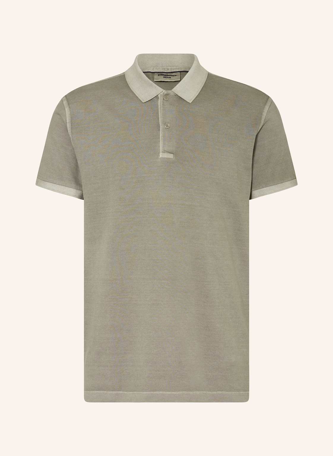 Strokesman's Piqué-Poloshirt gruen von STROKESMAN'S