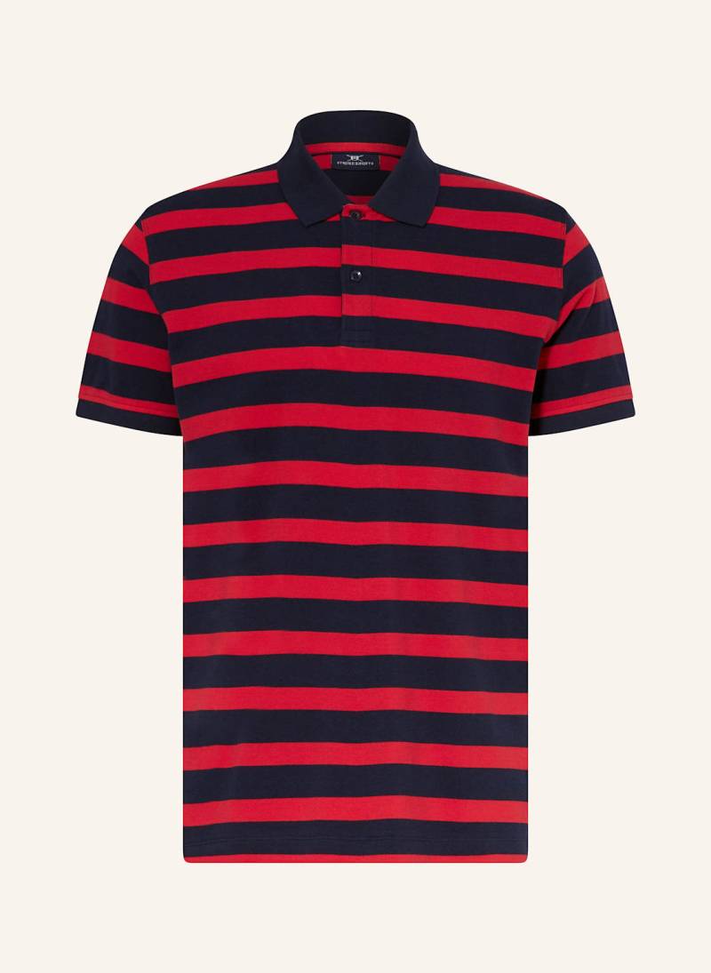 Strokesman's Piqué-Poloshirt rot von STROKESMAN'S