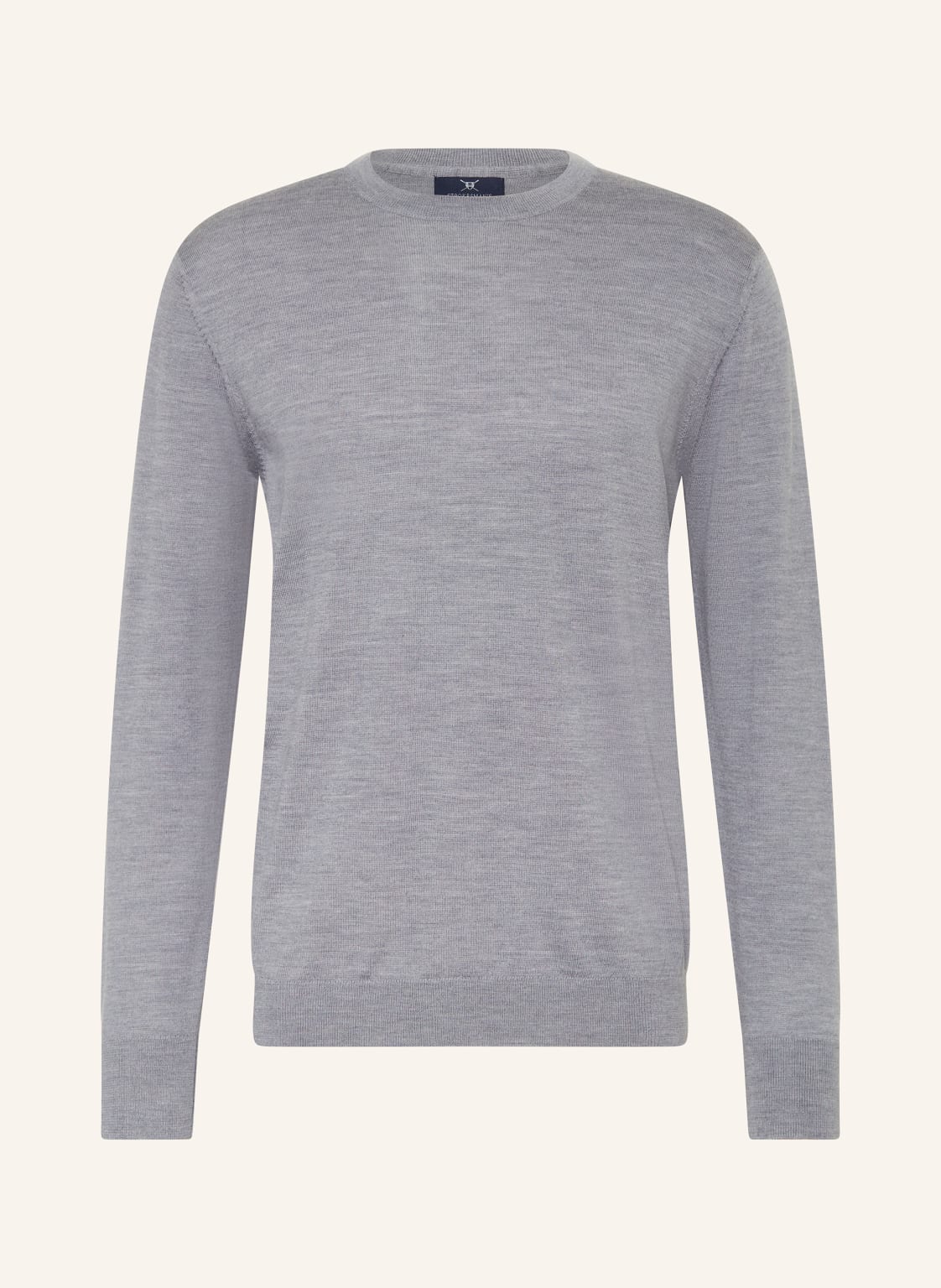 Strokesman's Pullover Aus Merinowolle grau Strokesman's Pullover Aus Merinowolle grau von STROKESMAN'S