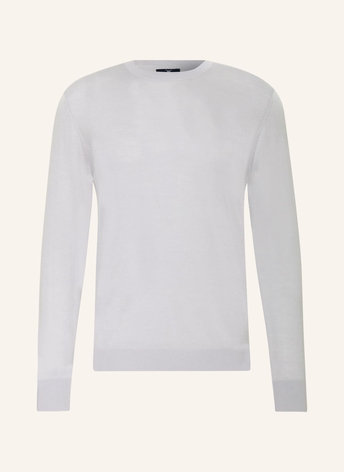 Strokesman's Pullover Aus Merinowolle grau von STROKESMAN'S