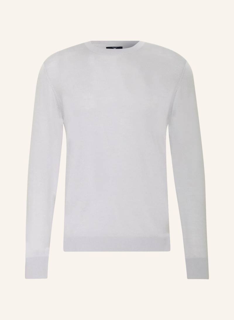 Strokesman's Pullover Aus Merinowolle grau von STROKESMAN'S