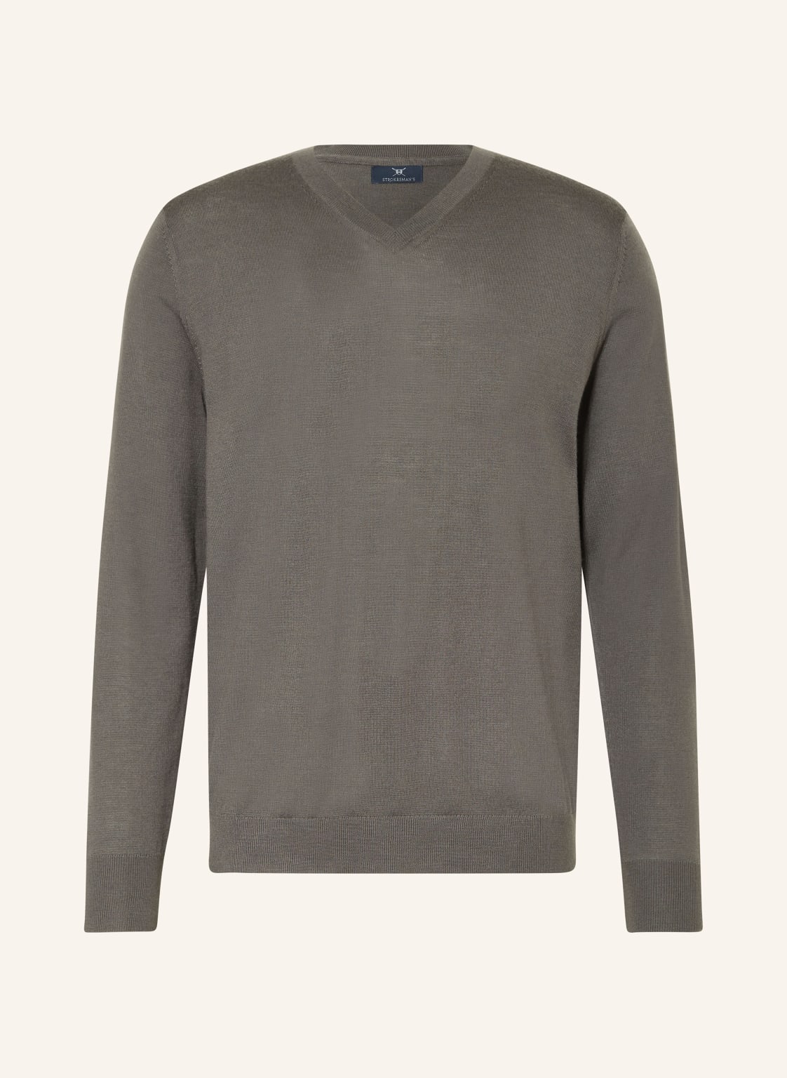 Strokesman's Pullover Aus Merinowolle gruen Strokesman's Pullover Aus Merinowolle gruen von STROKESMAN'S