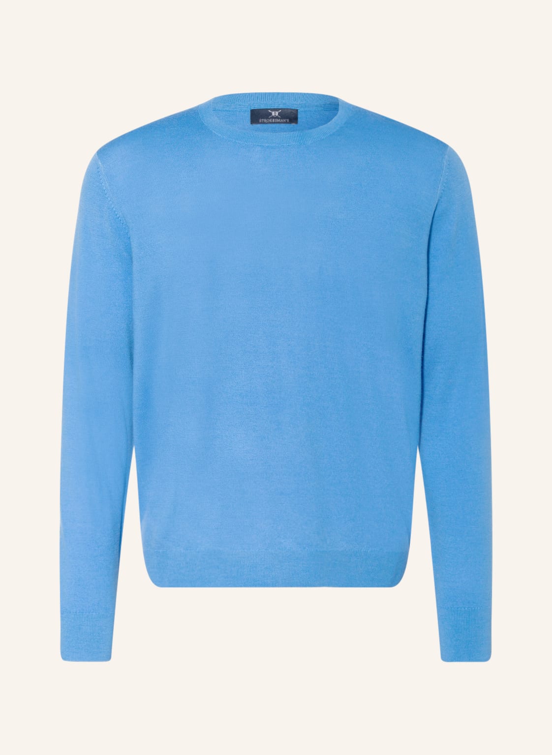 Strokesman's Pullover blau von STROKESMAN'S