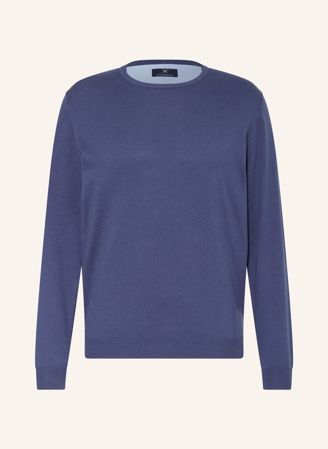 Strokesman's Pullover blau von STROKESMAN'S