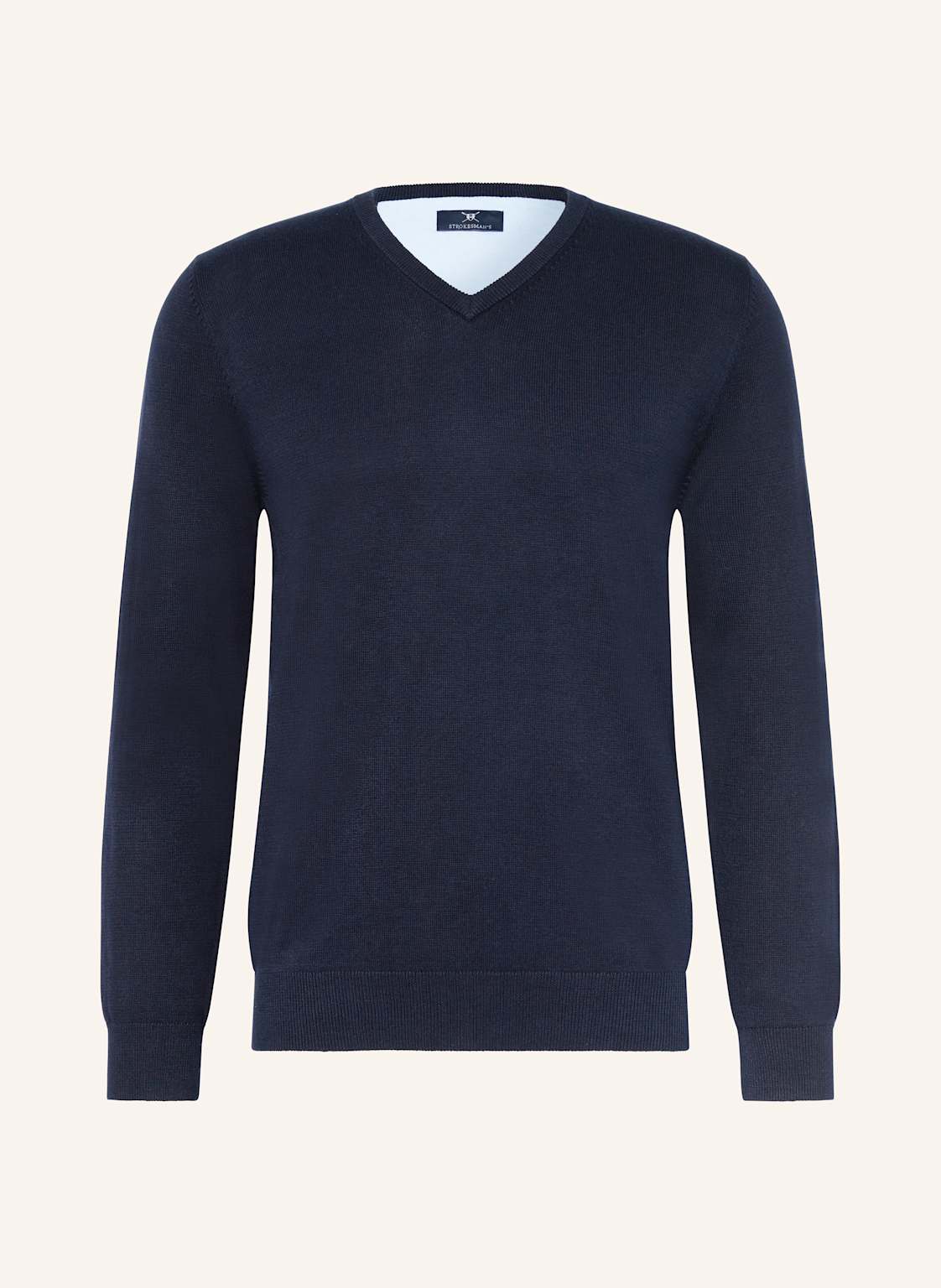 Strokesman's Pullover blau von STROKESMAN'S