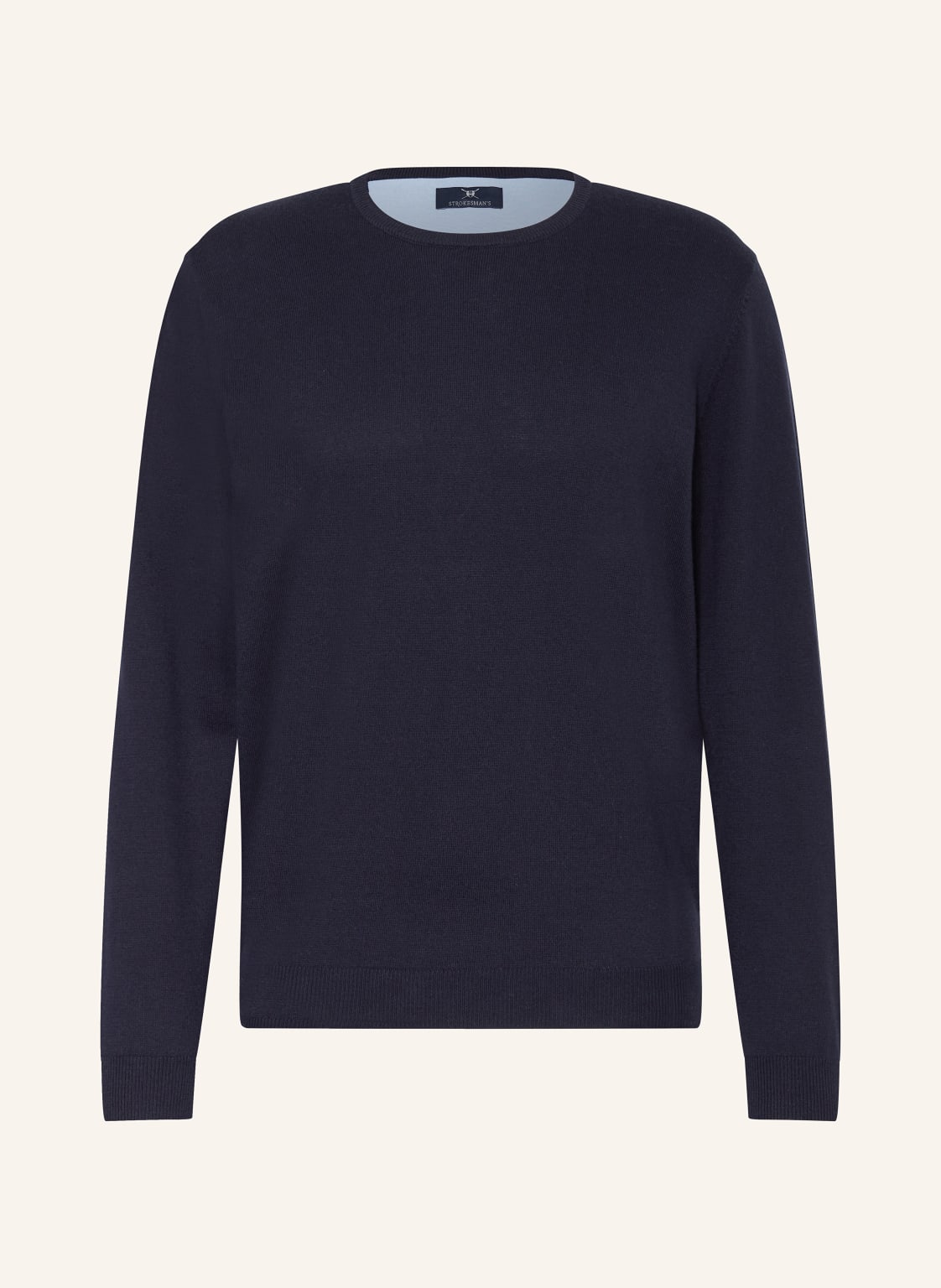 Strokesman's Pullover blau von STROKESMAN'S