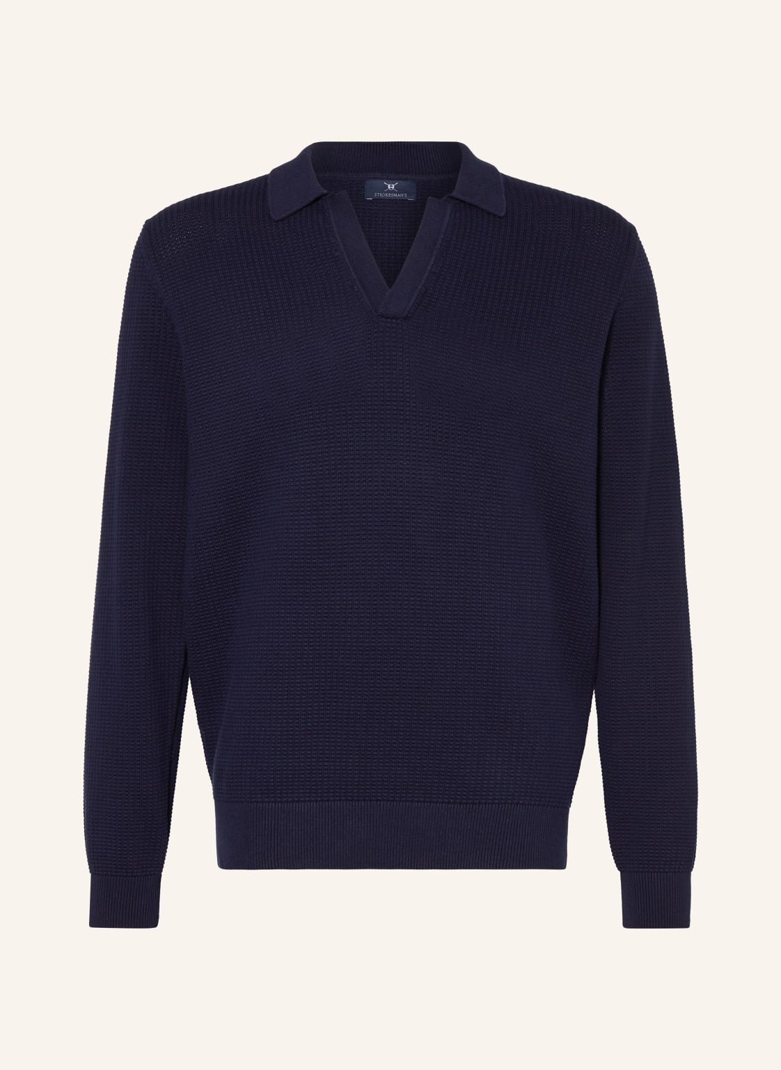 Strokesman's Pullover blau von STROKESMAN'S