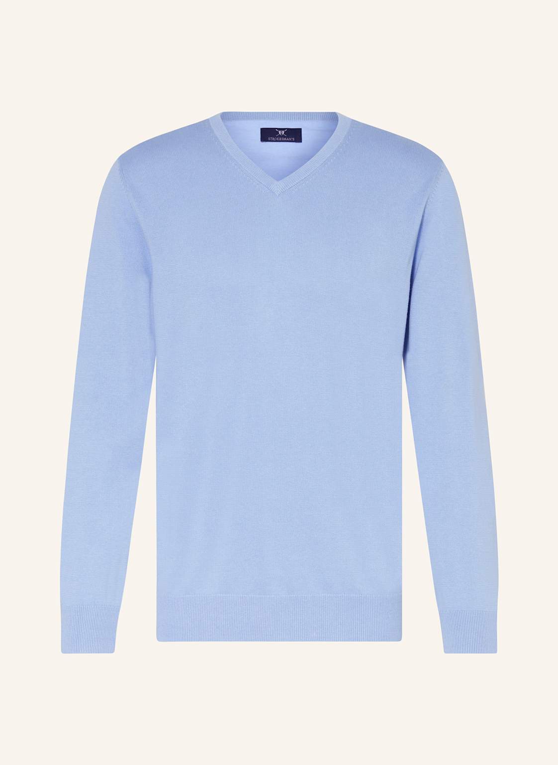 Strokesman's Pullover blau von STROKESMAN'S