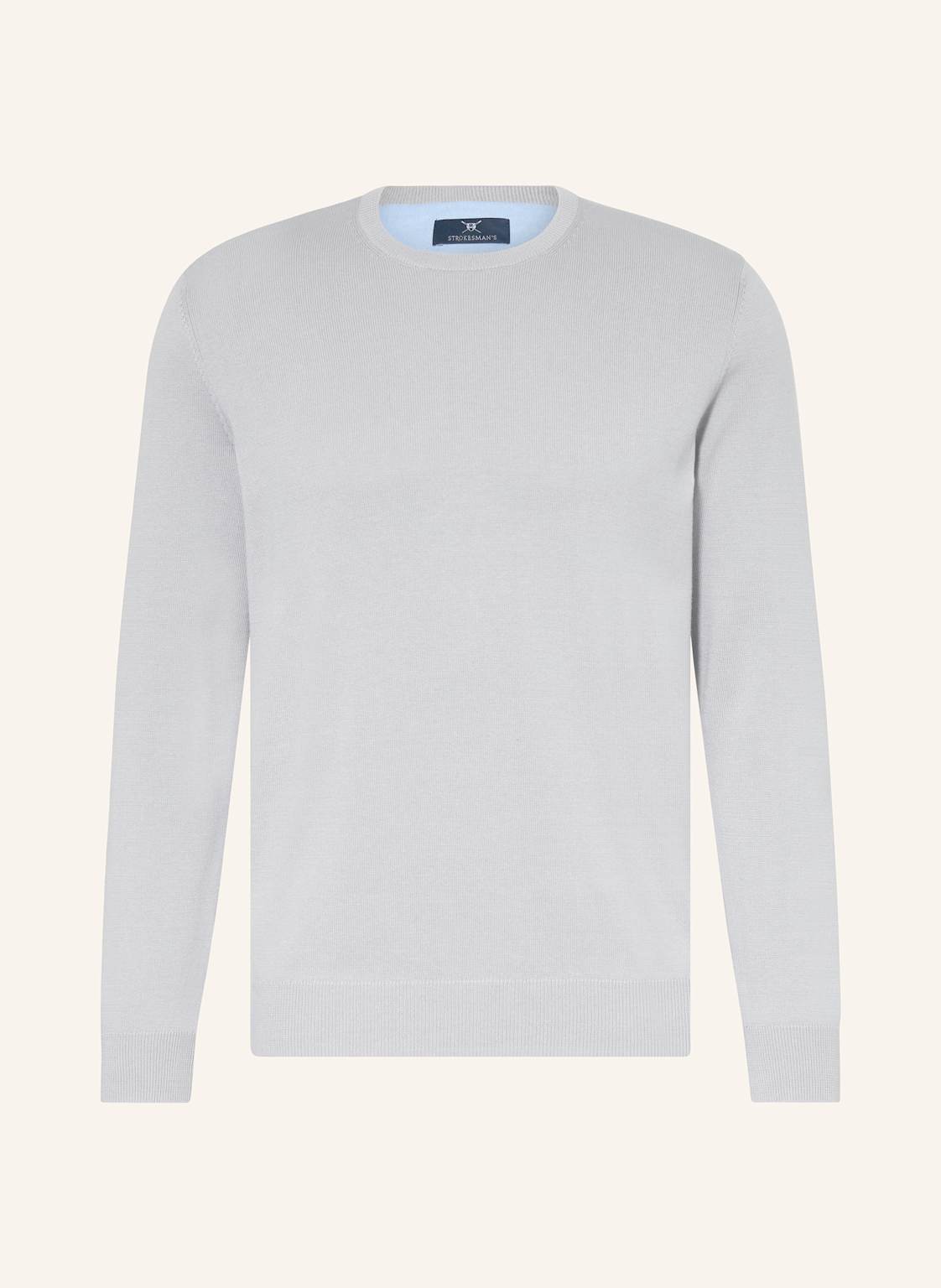 Strokesman's Pullover grau von STROKESMAN'S