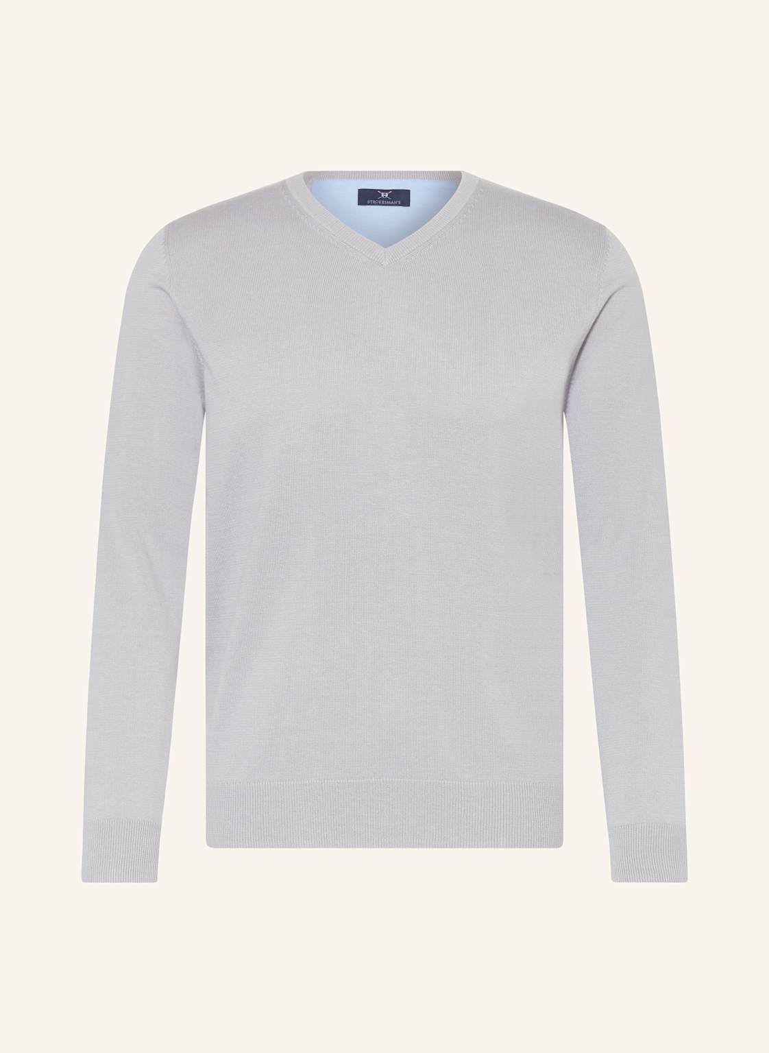 Strokesman's Pullover grau von STROKESMAN'S