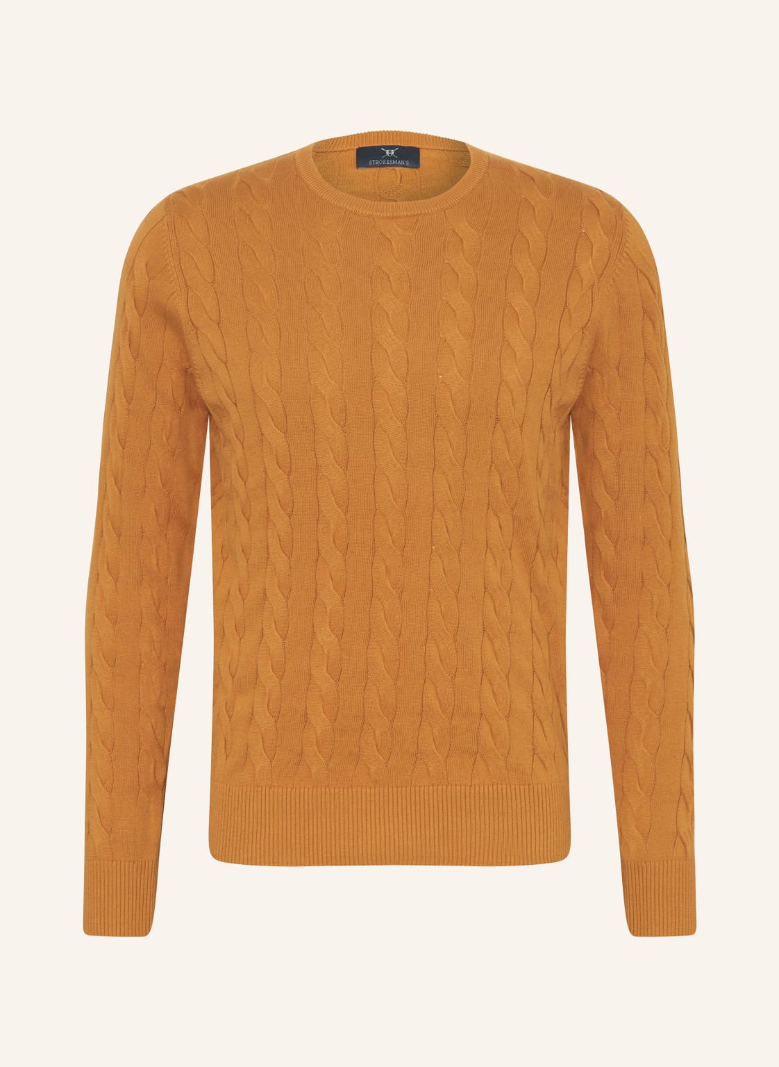 Strokesman's Pullover orange von STROKESMAN'S