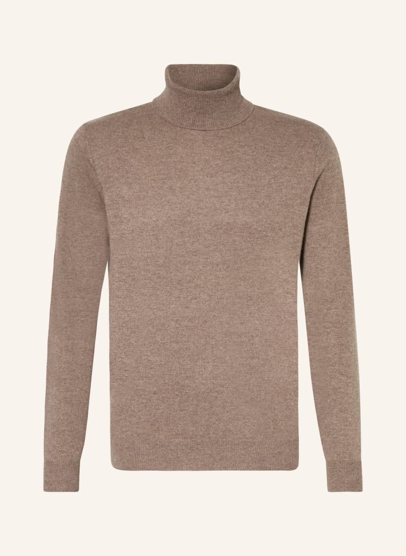 Strokesman's Rollkragenpullover Aus Cashmere beige von STROKESMAN'S