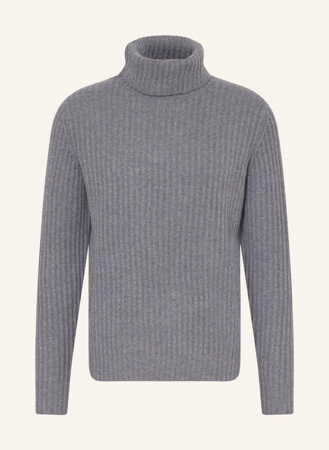 Strokesman's Rollkragenpullover Aus Cashmere grau von STROKESMAN'S