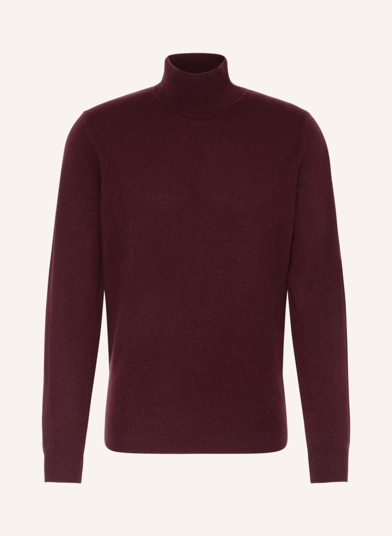 Strokesman's Rollkragenpullover Aus Cashmere rot von STROKESMAN'S