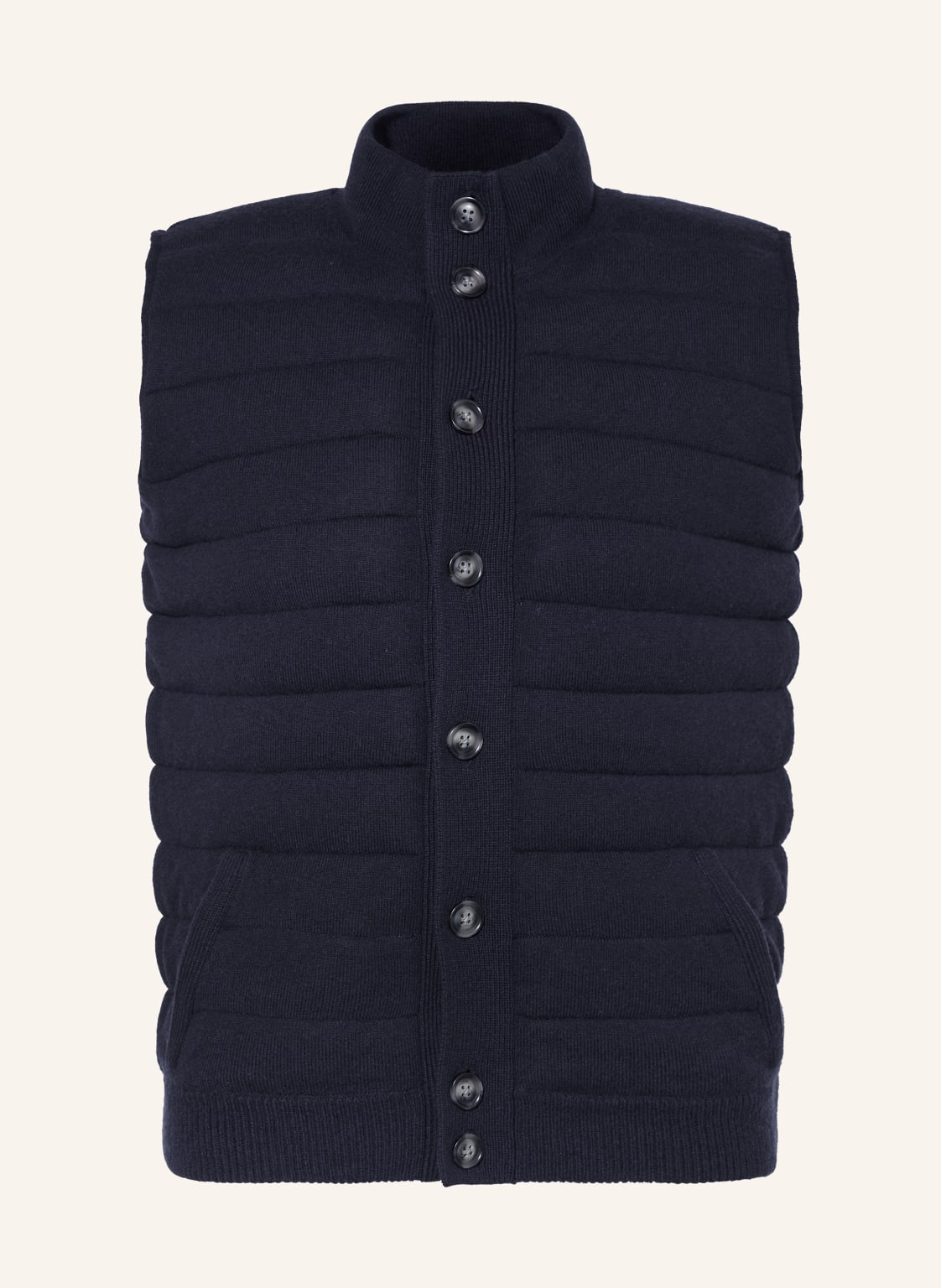 Strokesman's Steppweste Aus Strick blau Strokesman's Steppweste Aus Strick blau von STROKESMAN'S