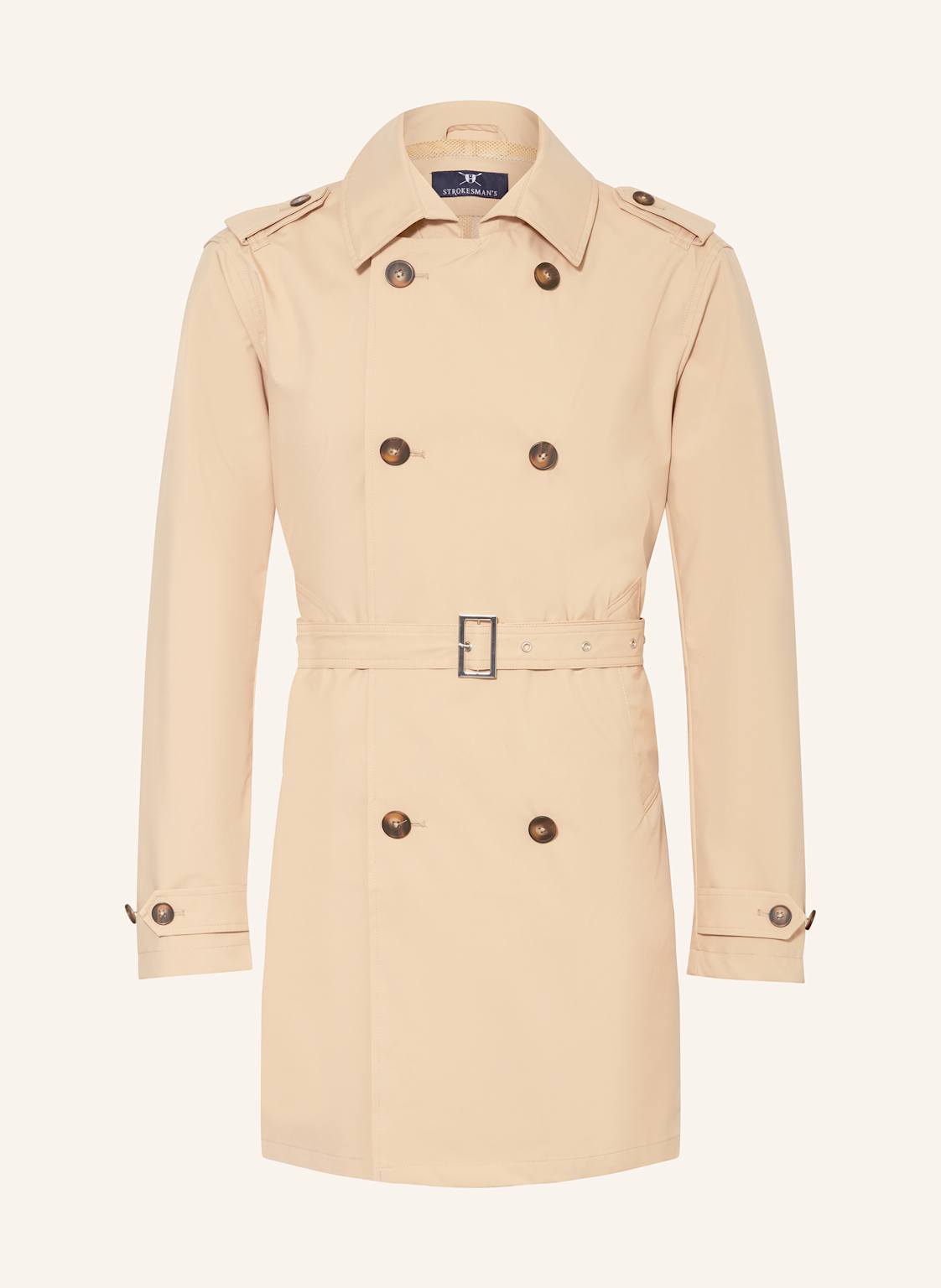 Strokesman's Trenchcoat beige von STROKESMAN'S