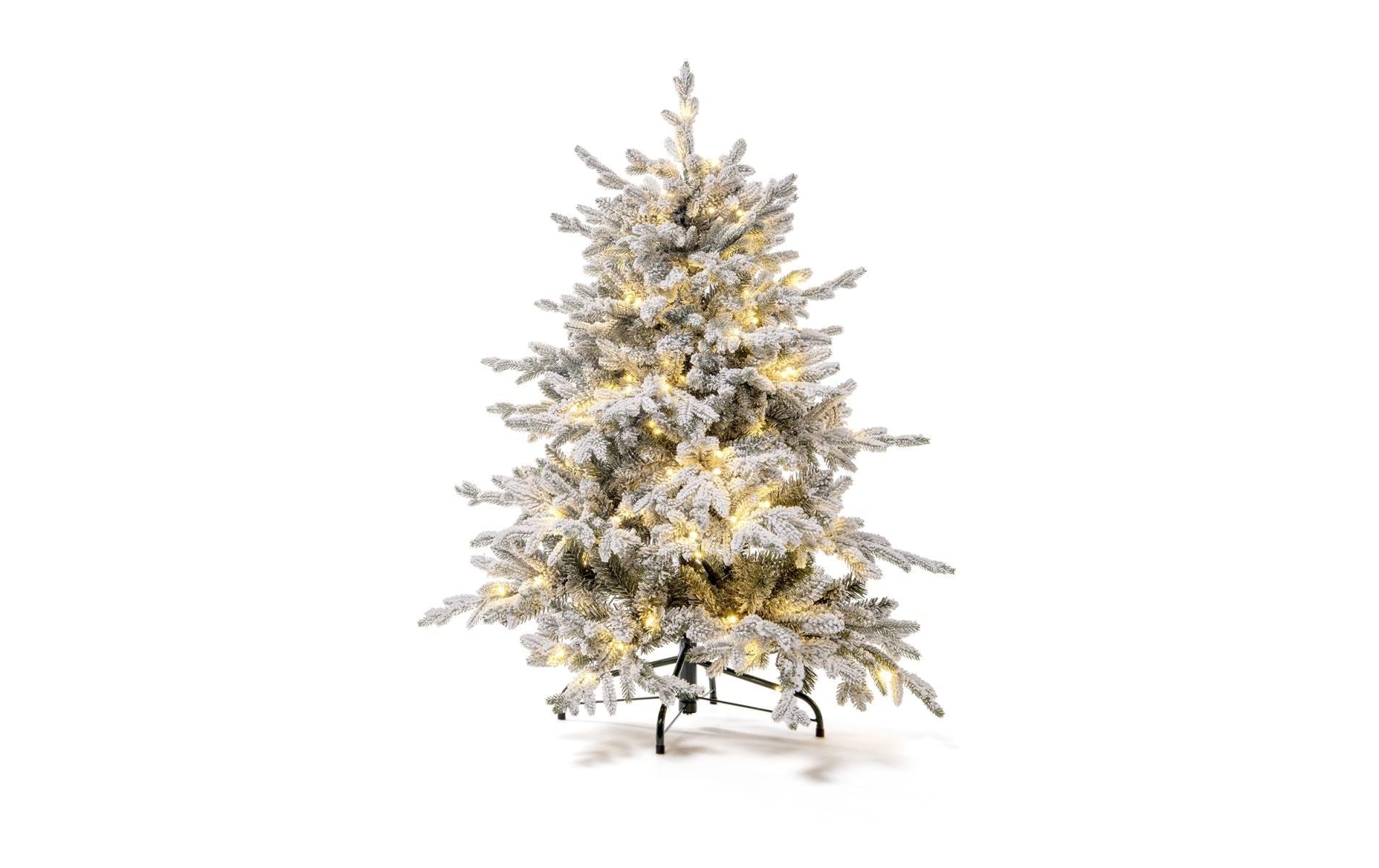 STT Künstlicher Weihnachtsbaum »LED Snowed Tree 120 cm Warmweiss« von STT