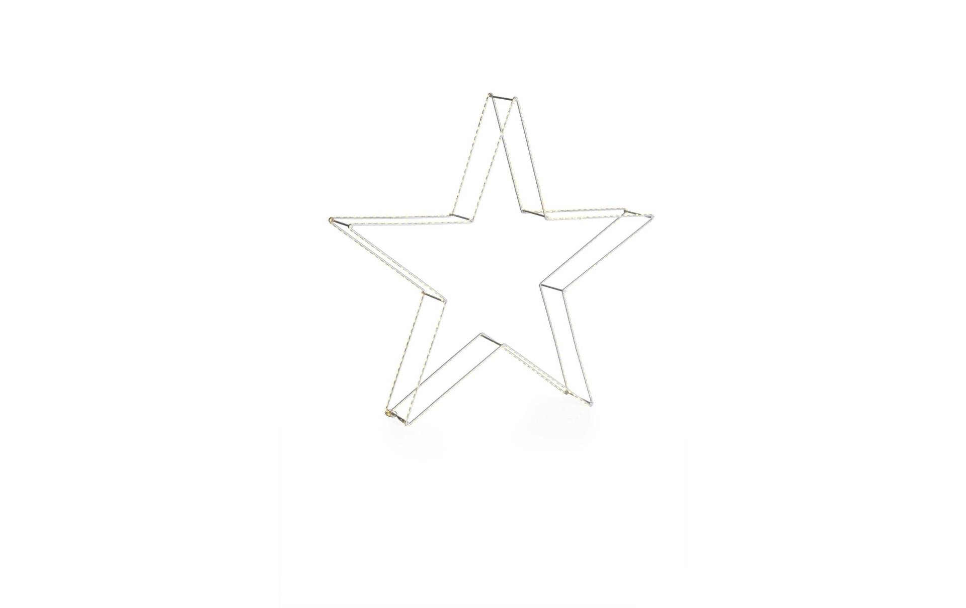 STT LED Dekofigur »Dekoration 3D Star Argento 78cm« STT LED Dekofigur »Dekoration 3D Star Argento 78cm« von STT
