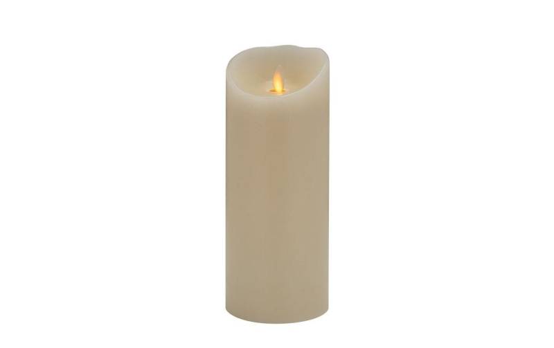 STT LED-Kerze »Magic Candle Ivory L Ø 9 x 23 cm Warmweiss« von STT