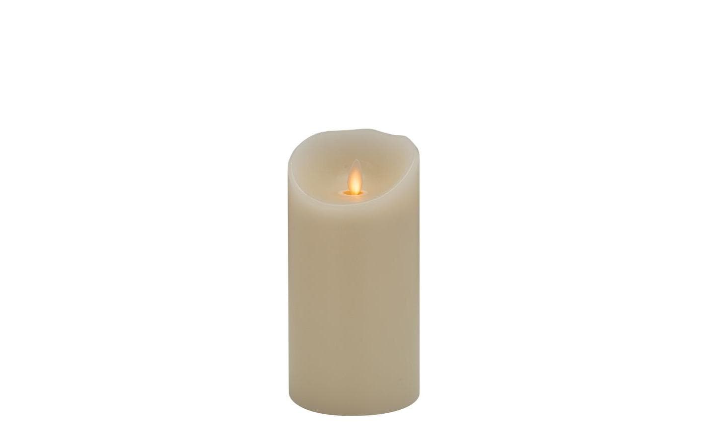 STT LED-Kerze »Magic Candle Ivory M Ø 9 x 18 cm Warmweiss« von STT