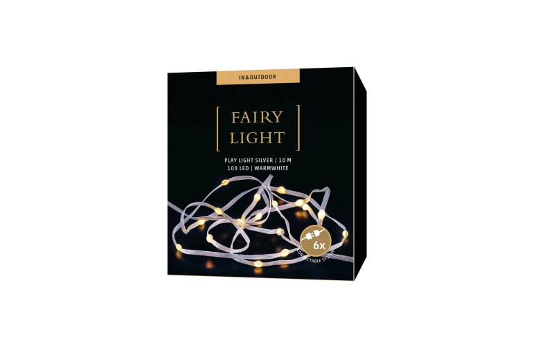 STT LED-Lichterkette »Connect Play Light Silver«, 100 St.-flammig von STT