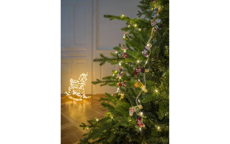 STT LED-Lichterkette »LED-Lichterkette Clips Christma« von STT