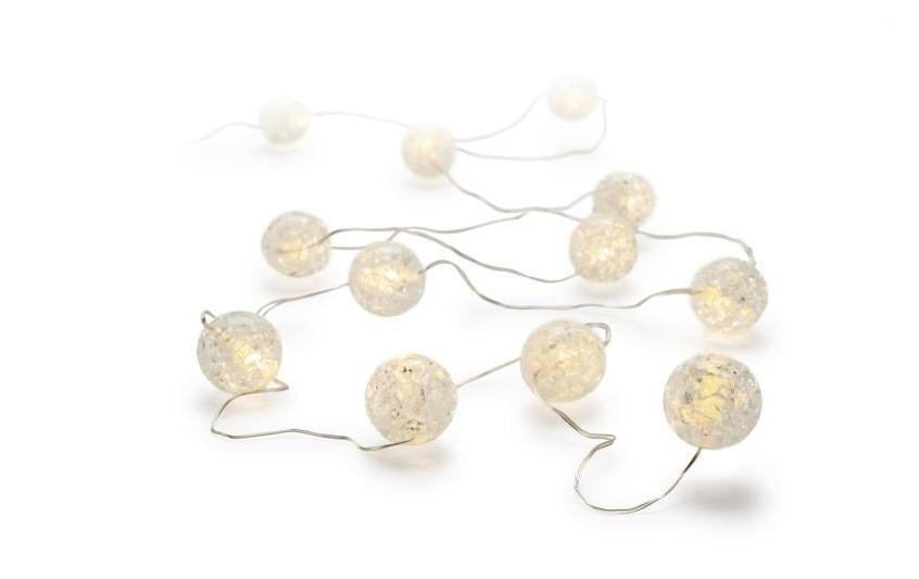 STT LED-Lichterkette »Lucy, 2 m, 20 LEDs, Silber«, 20 St.-flammig STT LED-Lichterkette »Lucy, 2 m, 20 LEDs, Silber«, 20 St.-flammig von STT