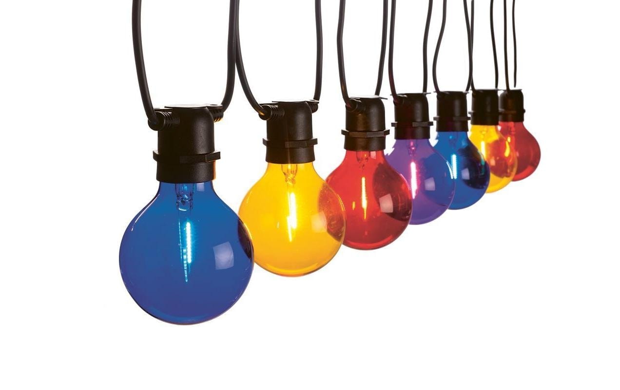 STT LED-Lichterkette »STT Vintage G80 mc«, 8 St.-flammig STT LED-Lichterkette »STT Vintage G80 mc«, 8 St.-flammig von STT