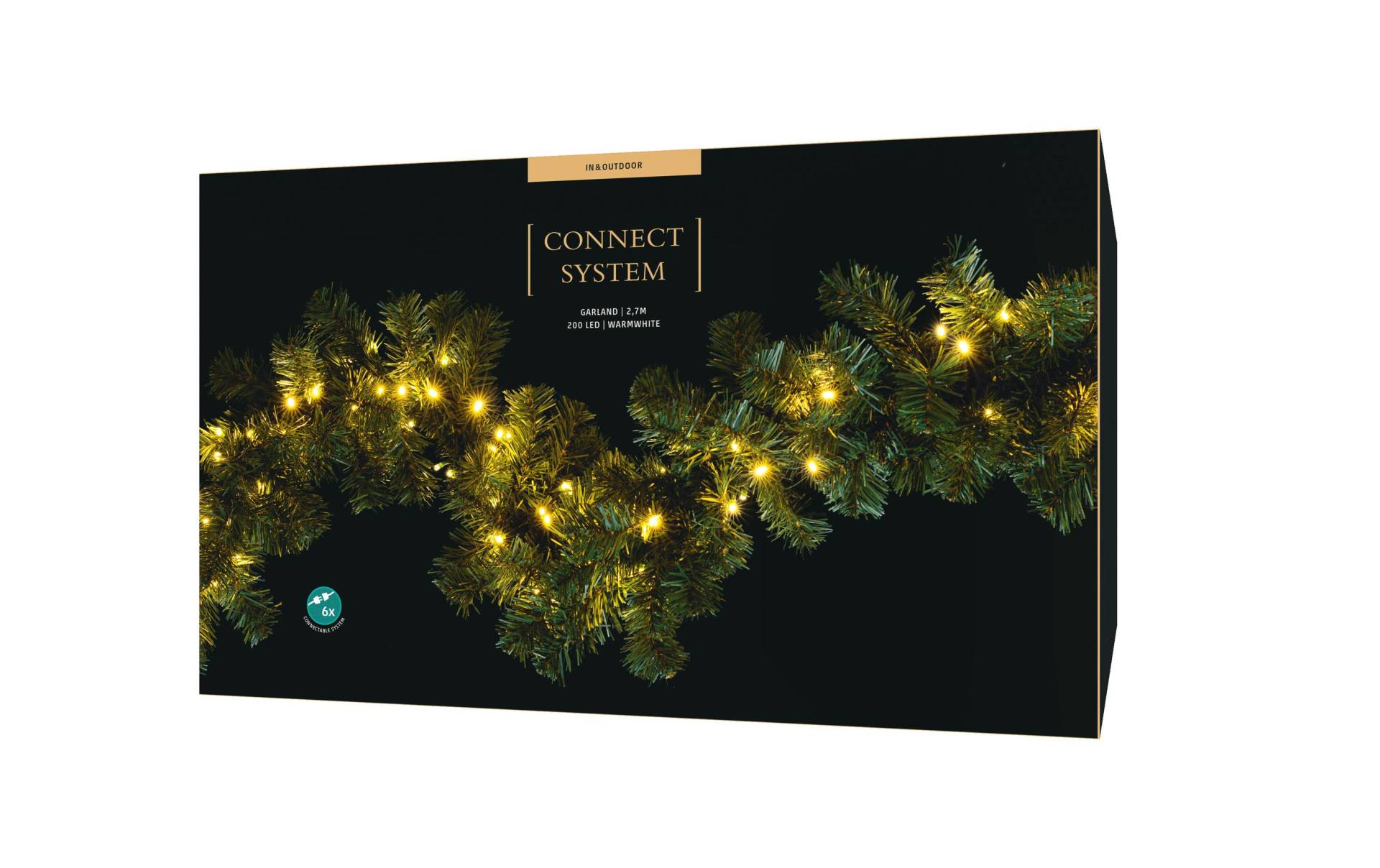 STT LED-Lichterkette »Starterset-System Connect Garla«, 200 St.-flammig STT LED-Lichterkette »Starterset-System Connect Garla«, 200 St.-flammig von STT
