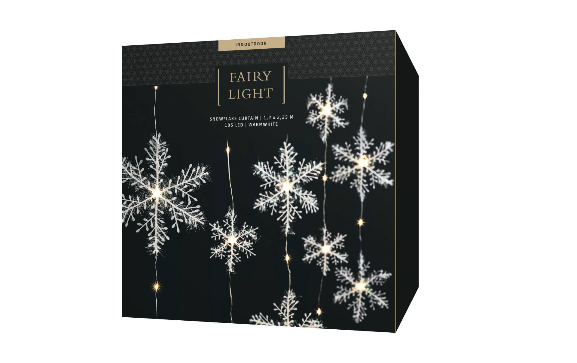 STT Lichtervorhang »Lichtervorhang Snowflake 105 LED«, 105 St.-flammig STT Lichtervorhang »Lichtervorhang Snowflake 105 LED«, 105 St.-flammig von STT