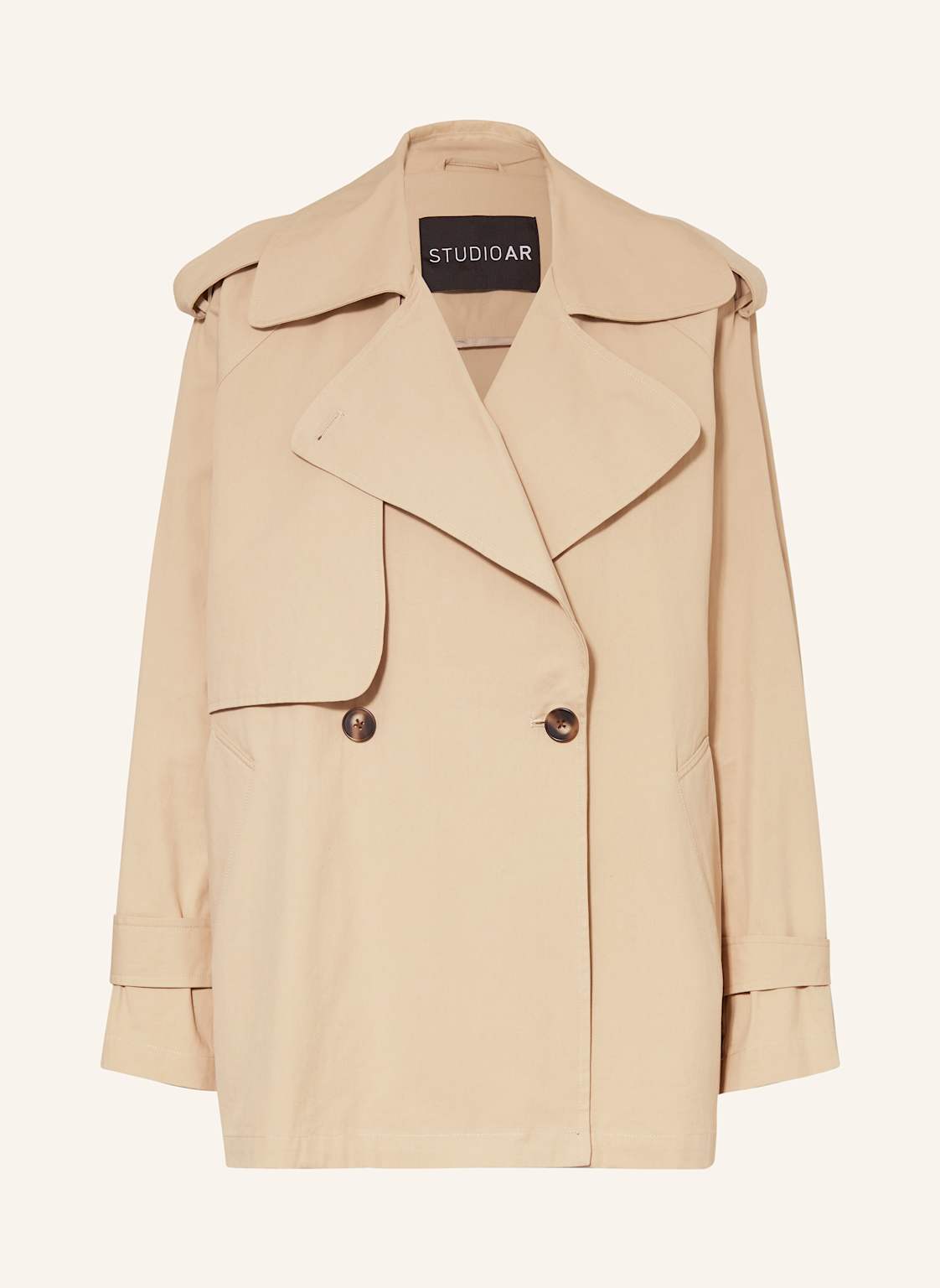 Studio Ar Cabanjacke Adonia beige von STUDIO AR