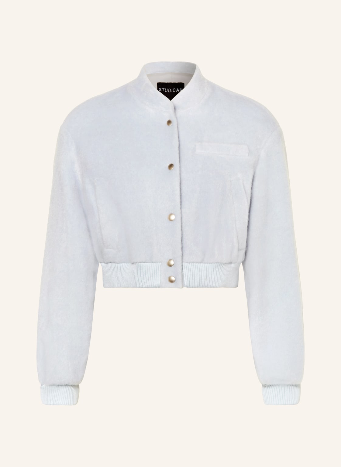 Studio Ar Cropped-Blouson Reina blau Studio Ar Cropped-Blouson Reina blau von STUDIO AR