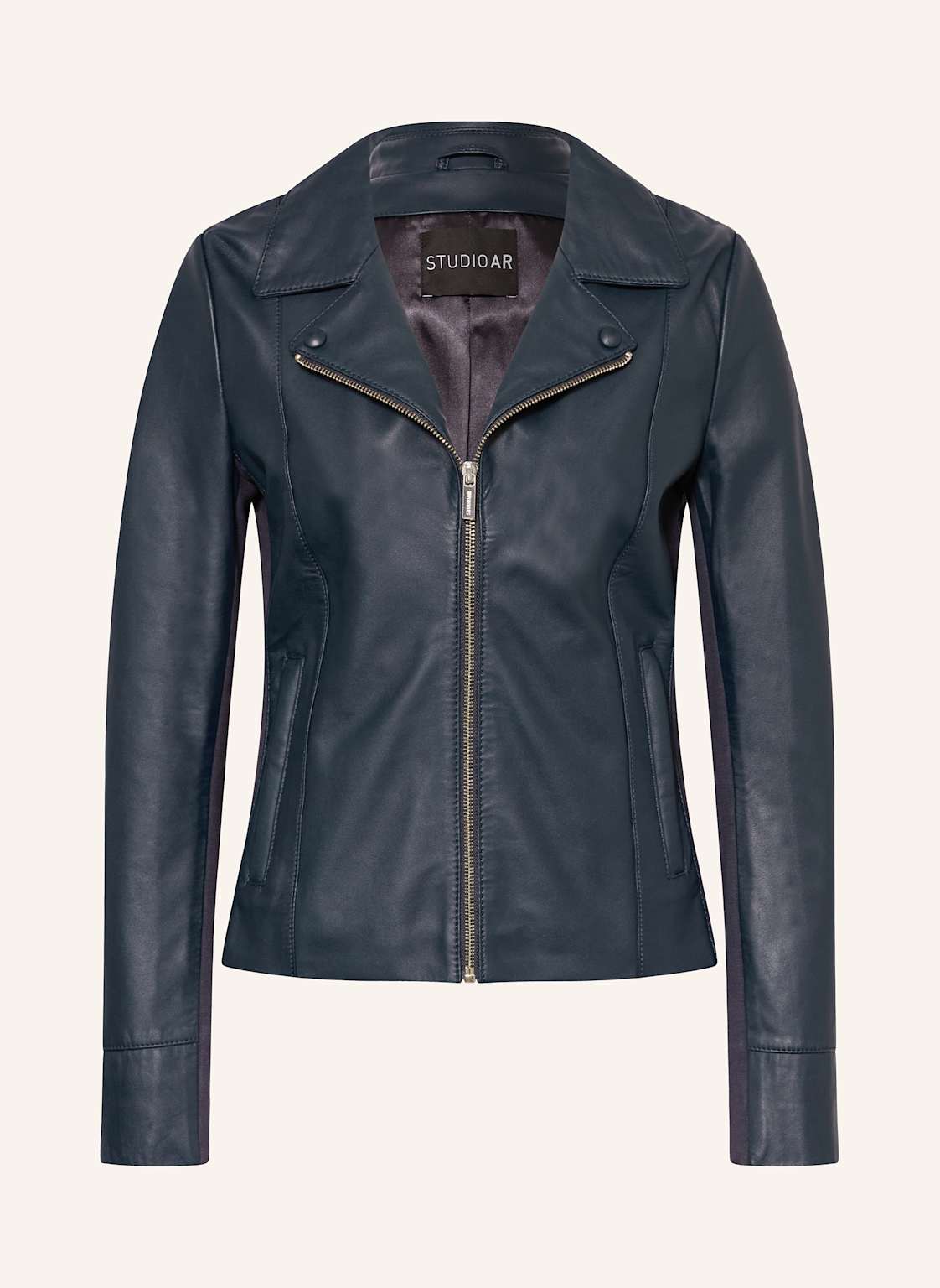 Studio Ar Lederjacke Josie blau Studio Ar Lederjacke Josie blau von STUDIO AR